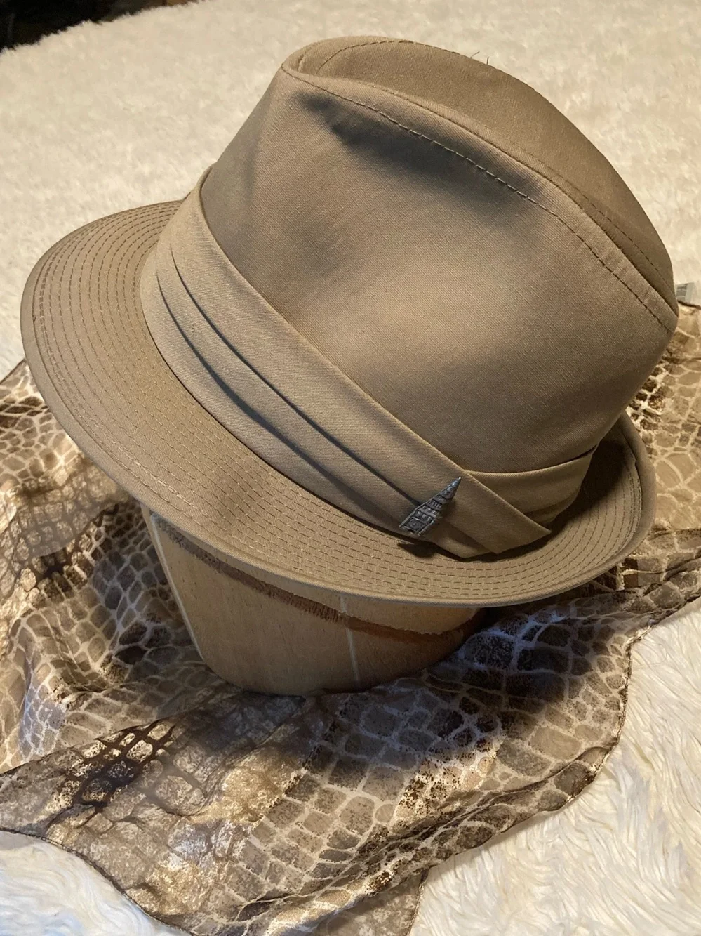 Vintage London Fog Weatherized Fedora 